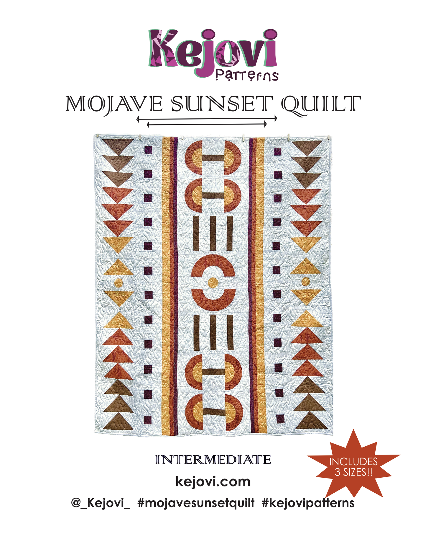 Mojave Sunset Quilt Pattern