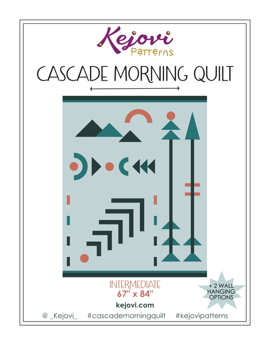 Cascade Morning Quilt Pattern (PDF)