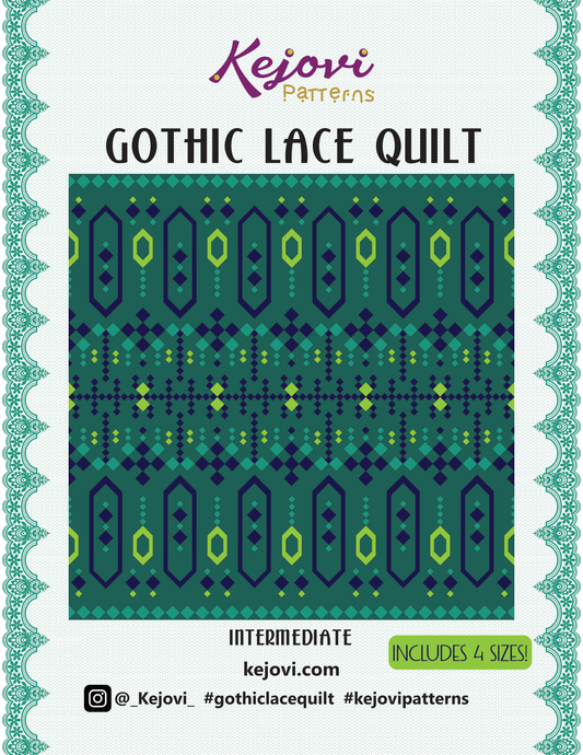 Gothic Lace Quilt Pattern (PDF)
