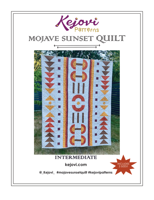 Mojave Sunset Quilt Pattern (PDF)